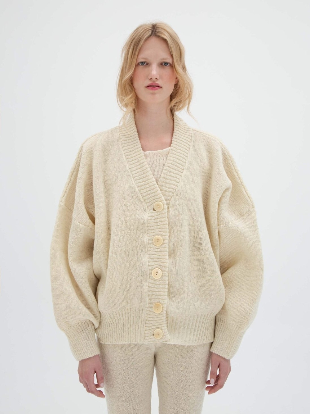 Cardigan Four Natural O/S